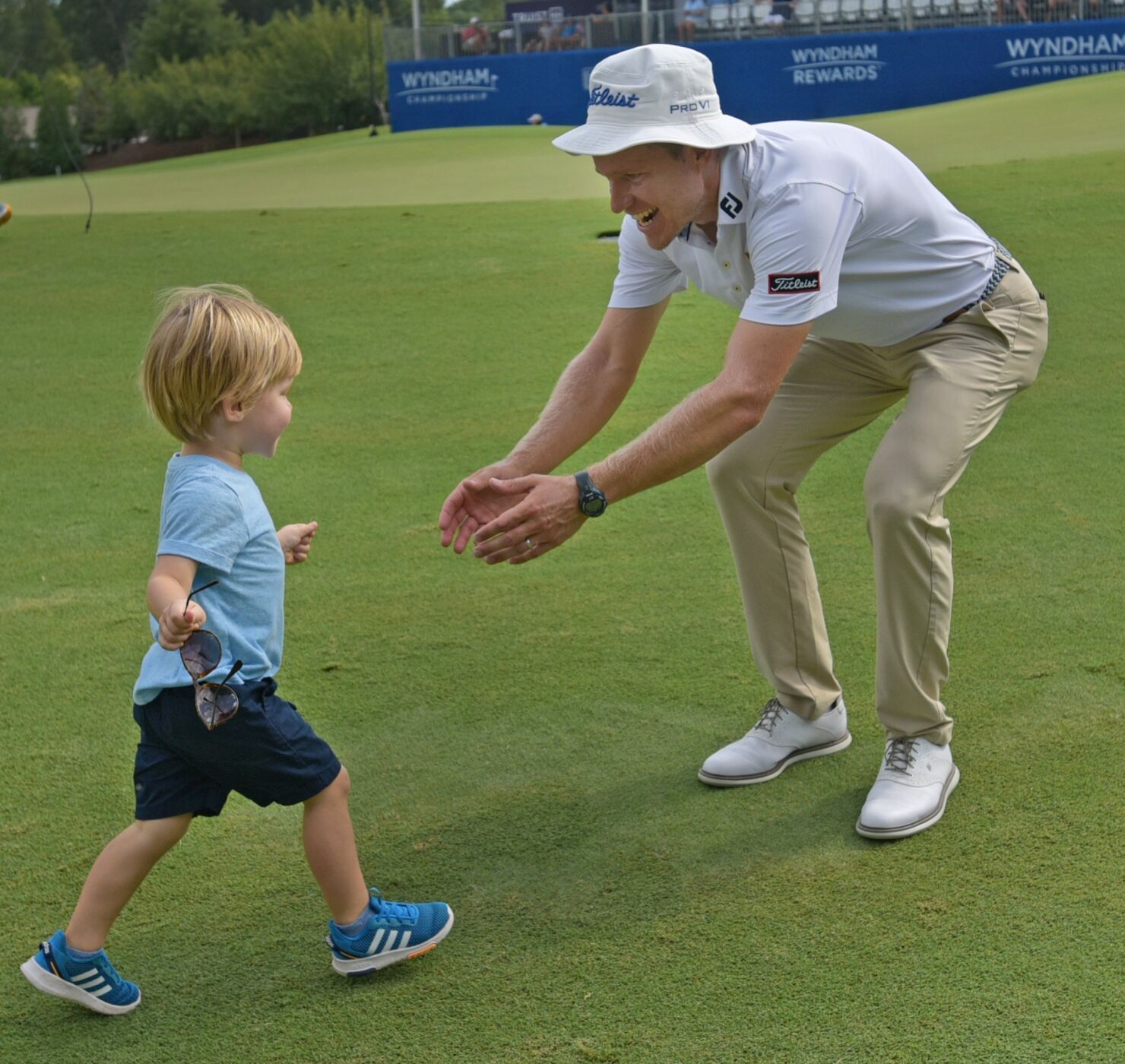 Wyndham Championship first round